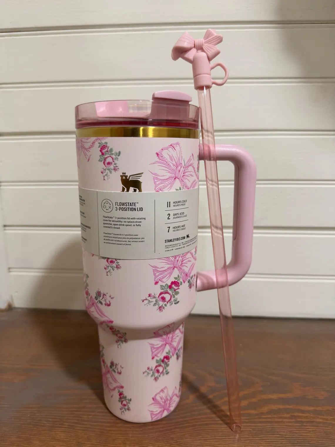 40oz Pink Love Tumbler -Stanley1913