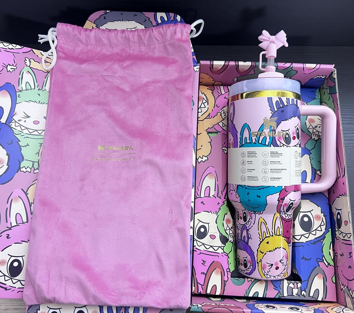 40oz Exclusive Kawaii Stanley Tumbler with Giftbox & Bag
