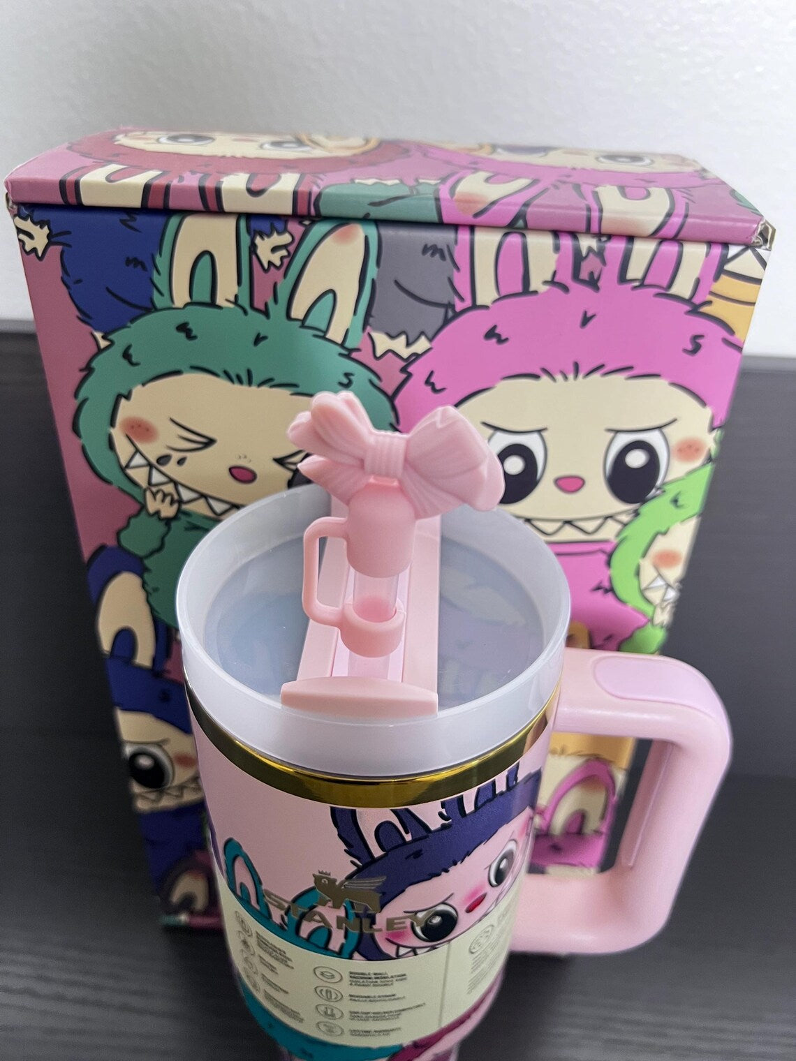 40oz Exclusive Kawaii Stanley Tumbler with Giftbox & Bag