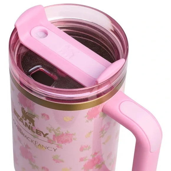 NWT Stanley 1913 x LoveShackFancy H2.0 FlowState Quencher in Ibiza Sunset - 40oz